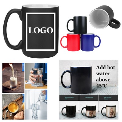 11 oz. Personalized Photo Magic Mugs