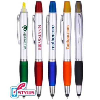 Union Printed - Stylus Pen & Highlighter Combo