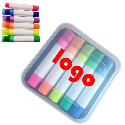Gel Wax No Bleed Highlighter Set of 5