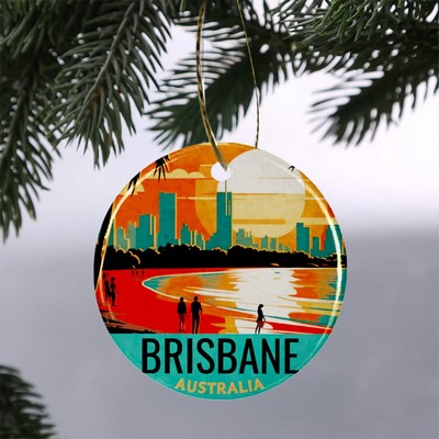 Full Color Ceramic Ornaments