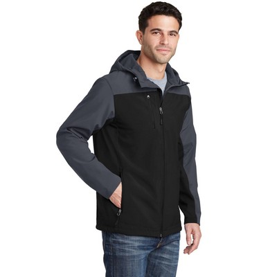 Port Authority® Hooded Core Soft Shell Jacket